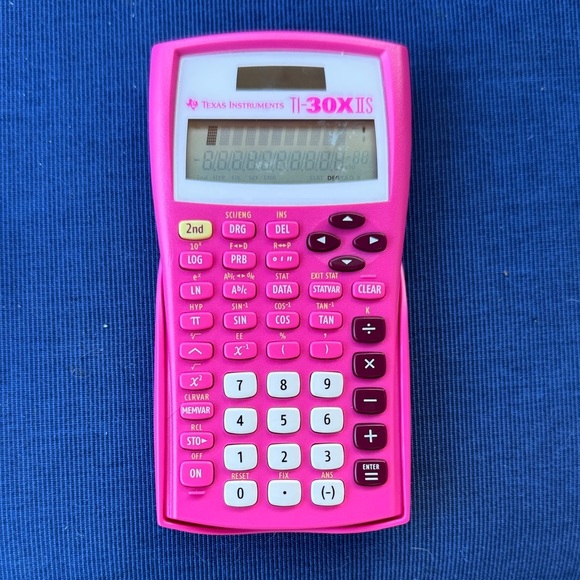 Texas Instruments TI-30XIIS Pink Scientific Calculator - Picture 1 of 5